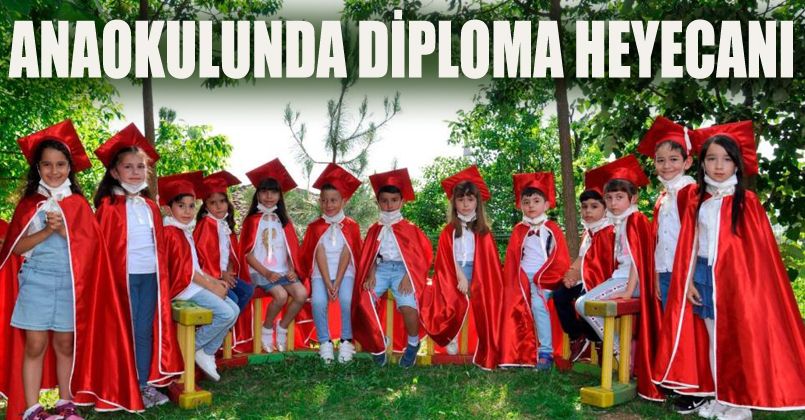 Anasınıfı öğrencileri diploma heyecanı yaşadılar