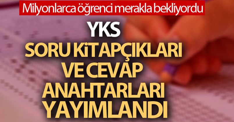 ÖSYM açıkladı! Soru Kitapçıkları ve Cevap Anahtarları yayımlandı