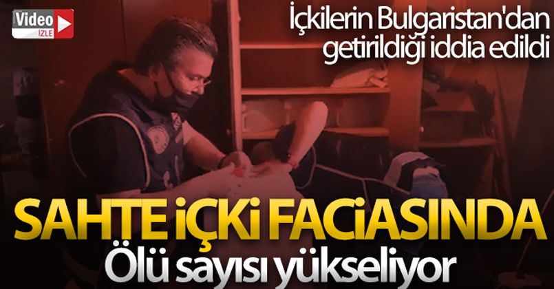 Tekirdağ'da sahte alkolden ölenlerin sayısı 7'ye yükseldi