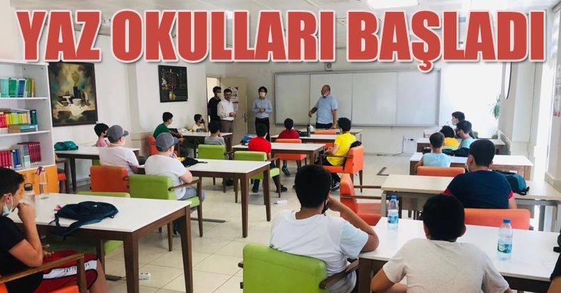 Yaz okulları başladı
