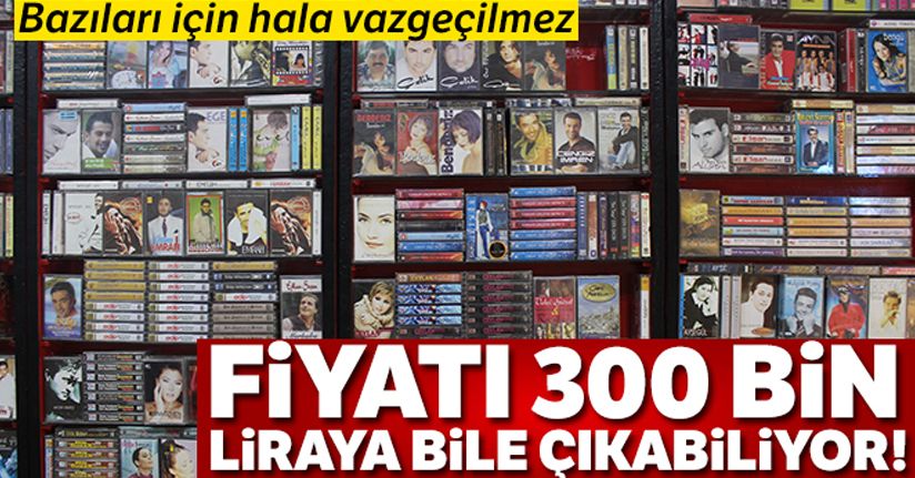 Bazıları için hala vazgeçilmez nostalji, kasetler