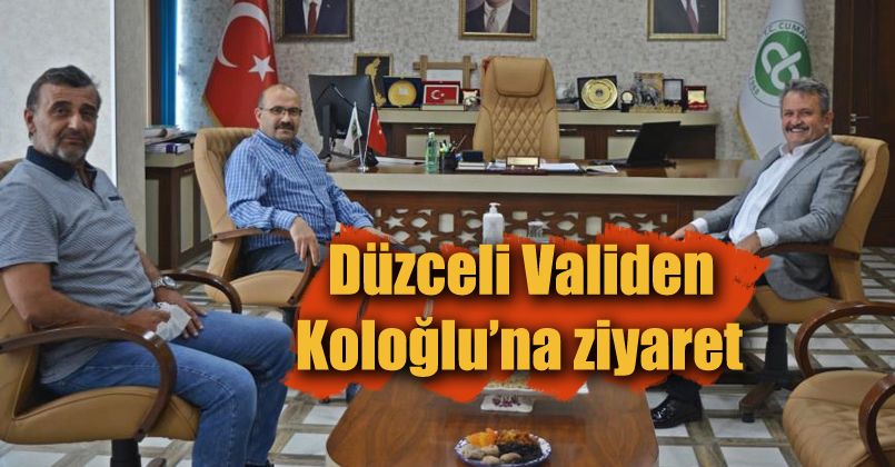Düzceli Validen Koloğlu’na ziyaret