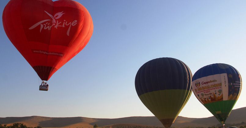 Göbeklitepe'de balon uçuşları başladı