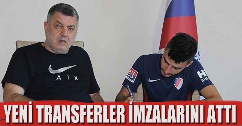 Yeni Transferler İmzaları Attı