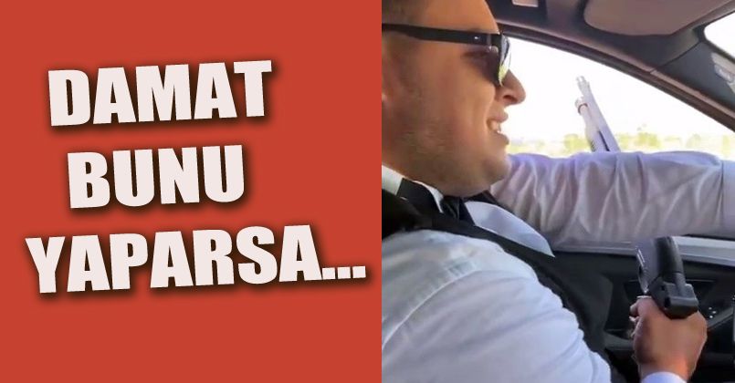Magandalık yaptığı yetmedi, sosyal medyada da paylaştı