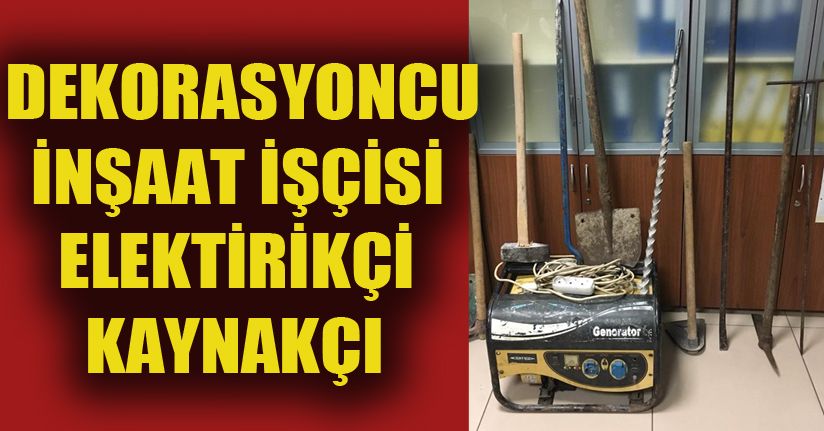 Kaçak kazı operasyonu: 4 gözaltı