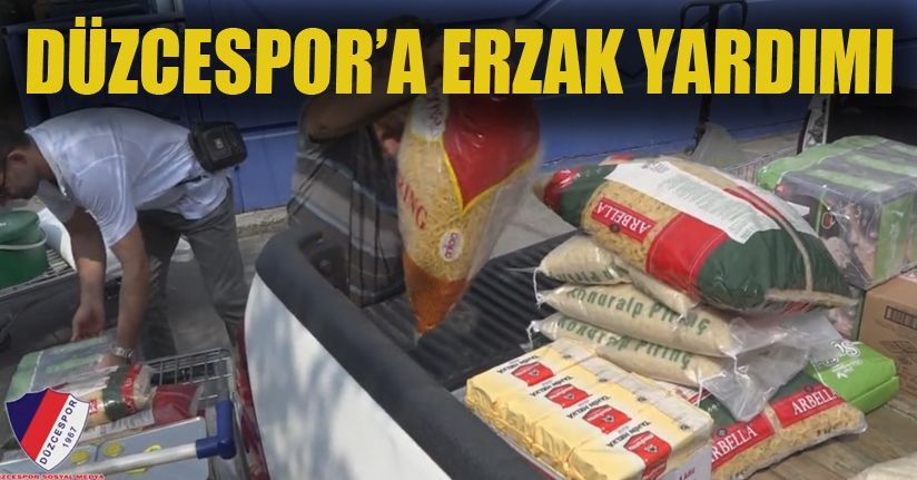 Düzcespor’a Esnaflardan Destek 