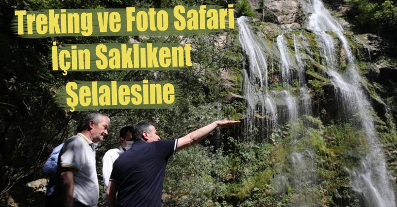 Vali Atay, Saklıkent Şelalesini inceledi