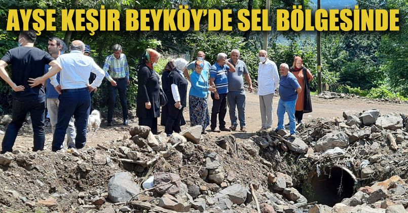 Ayşe Keşir Sel Mağduru Vatandaşlarla Bir Araya Geldi