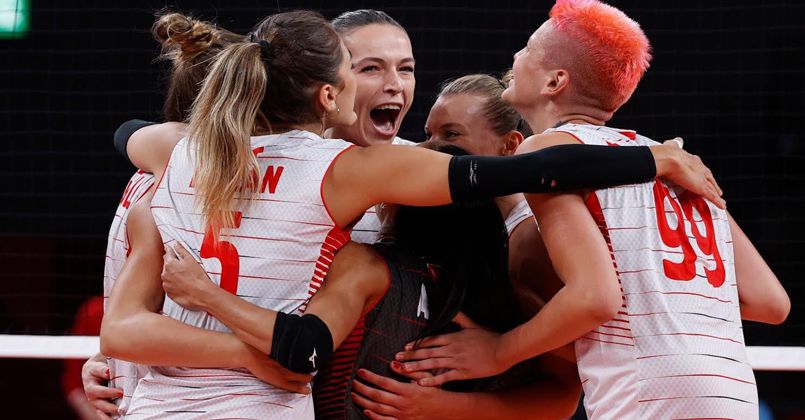 A Milli Kadın Voleybol Takımı'mız Çin'i set vermeden mağlup etti