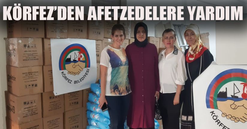 Körfez’den Düzce’ye yardım eli uzandı