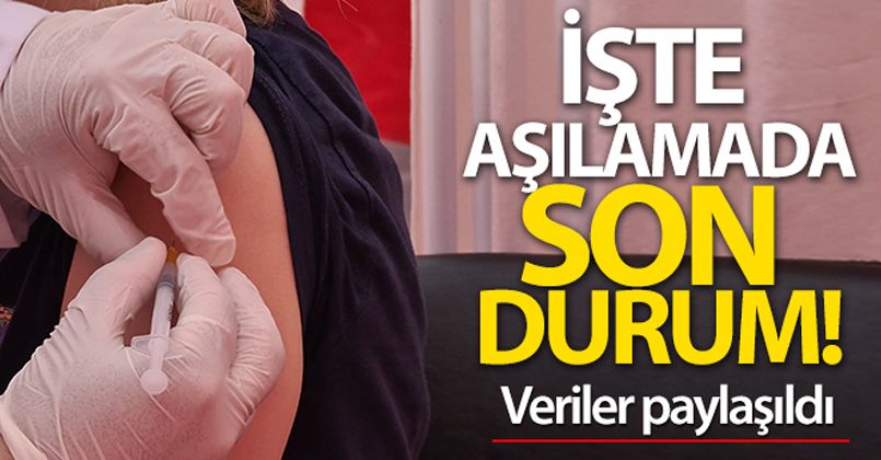 Bakan Koca aşılamada son durumu açıkladı!