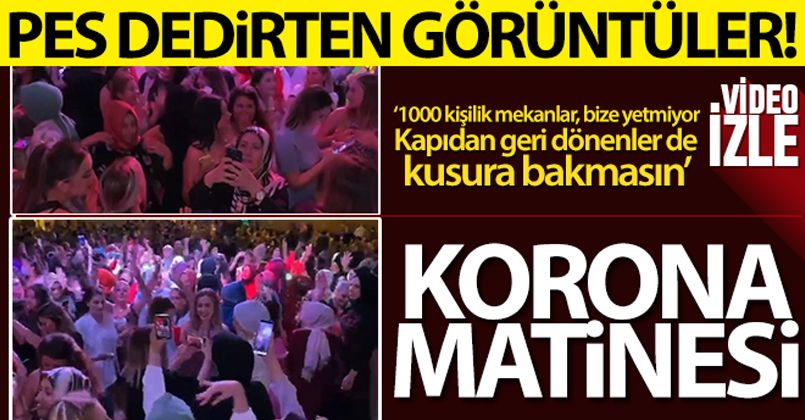 Bursa'da korona matinesi
