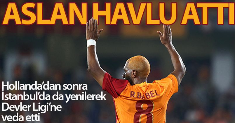 Galatasaray Devler Ligi'ne havlu attı