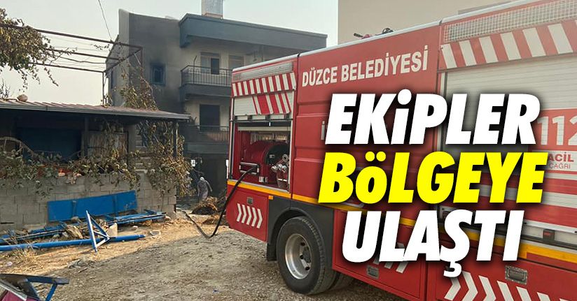 Düzce İtfaiyesi Manavgat’ta