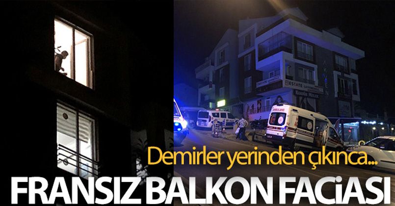 ‘Fransız balkon' faciası! 4. kattan düşen kadın feci şekilde can verdi