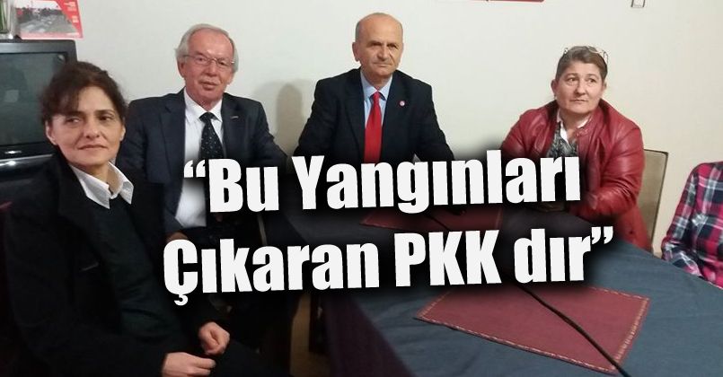 Vatan Partisinden Orman Yangınları Açıklaması