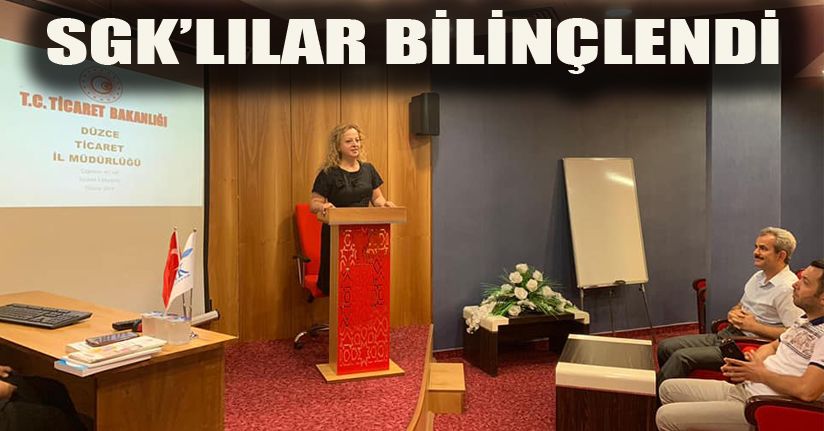 Bilinçli tüketici toplantısı yapıldı