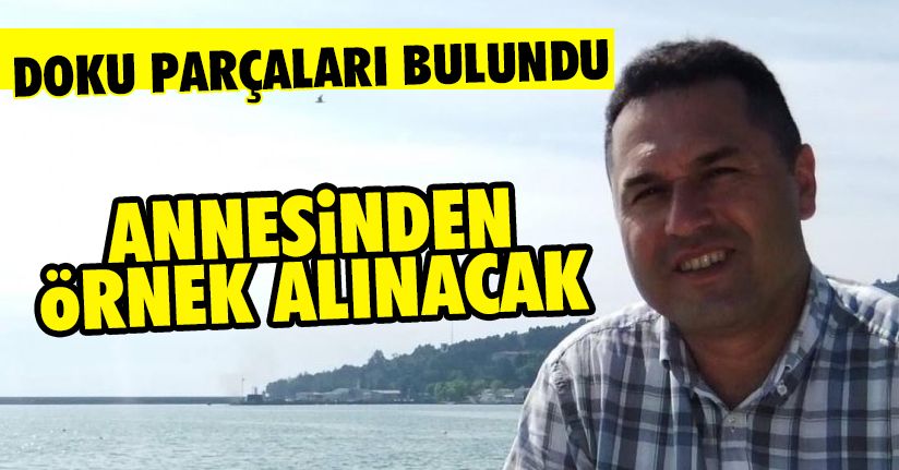 Kömür kırma makinesine düşen işçiye ait dokular bulundu