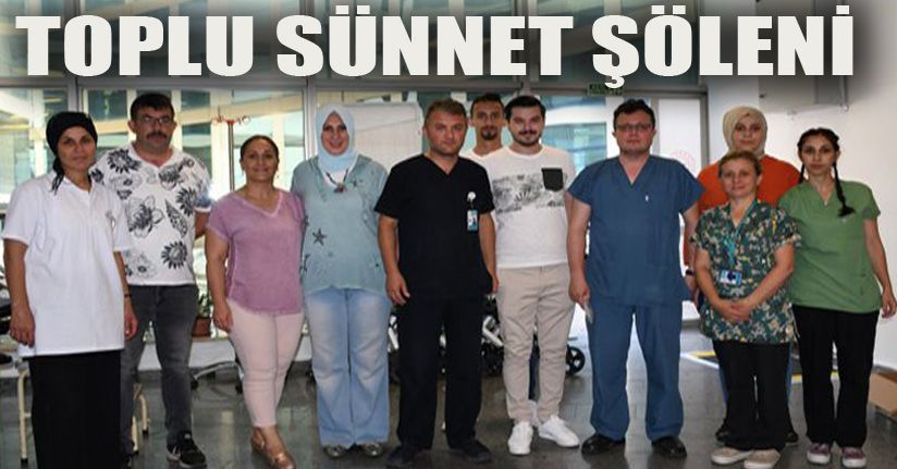 39 çocuk sünnet ettirildi