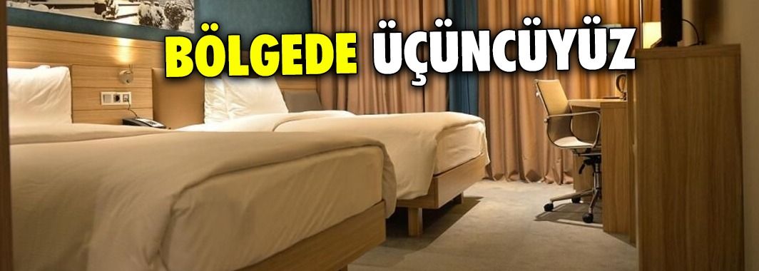 Düzce bölgede en çok yatağı olan üçüncü şehir