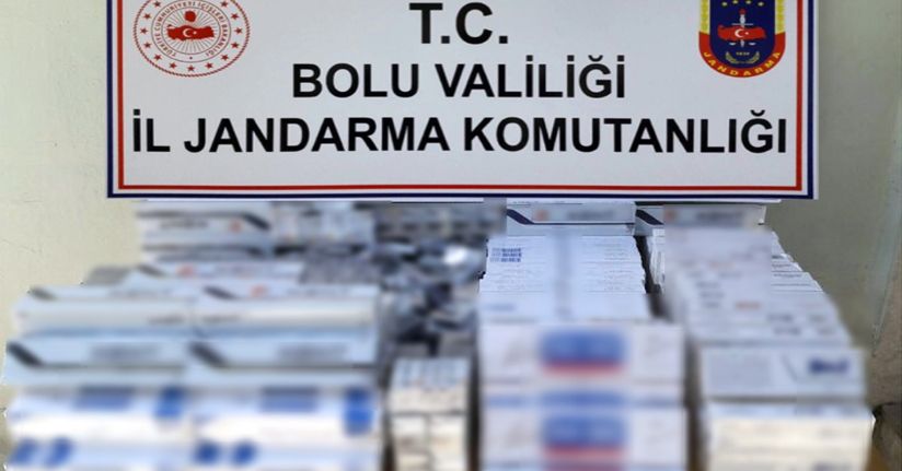 Bin 272 paket kaçak sigara ele geçirildi