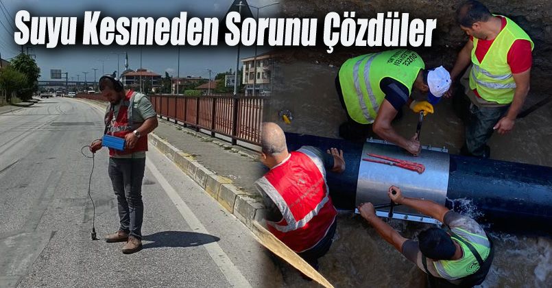 Suyu Kesmeden Sorunu Çözdüler