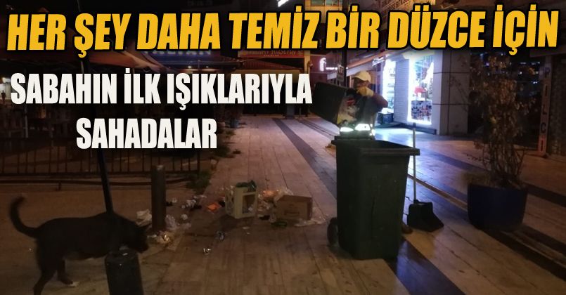 Sabahın İlk Işıklarıyla Sahadalar