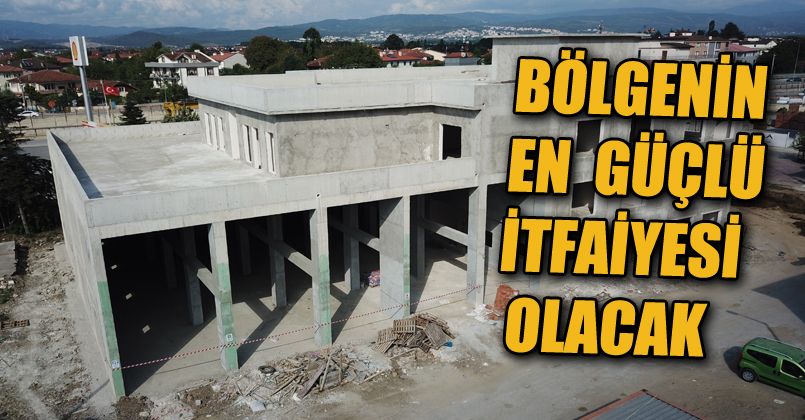 İtfaiye Binası İnşaatında Sona Doğru
