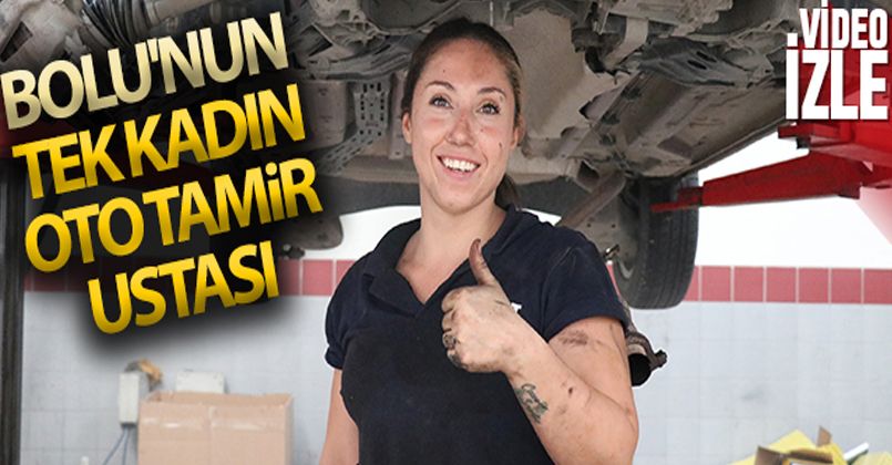 'Kadınsın, yapamazsın' diyenlere inat 3 yıldır ustalık yapıyor