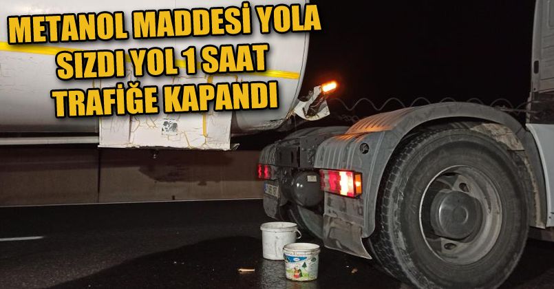 Tehlikeli madde taşıyan tankerin dosesi çıktı