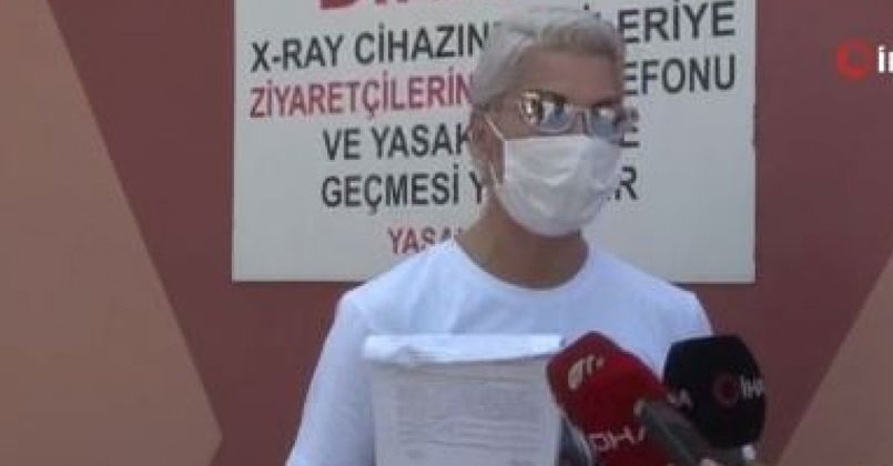 Eski manken Deniz Akkaya cezaevinden tahliye oldu