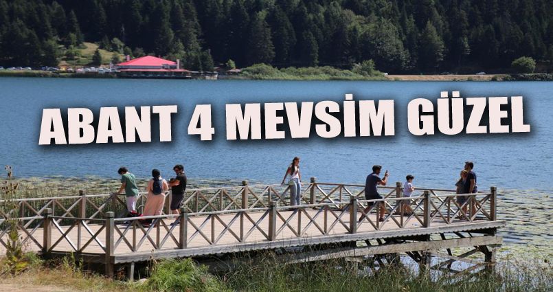 Abant Tabiat Parkı yaz sezonunu yüzde 90 dolulukla geçiriyor