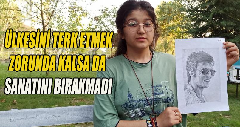 Ülkesini terk etmek zorunda kalsa da sanatını bırakmadı