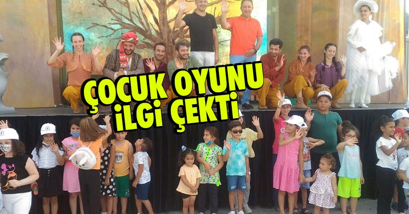 Çocuk oyunu büyük ilgi gördü
