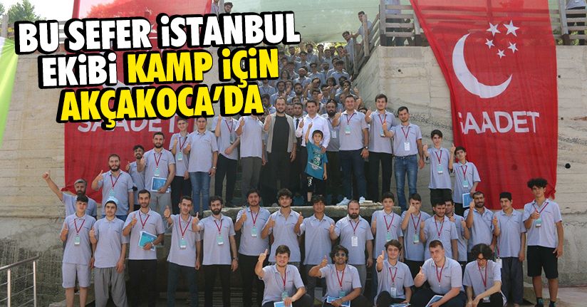 Akçakoca’da yaz kampı yapıldı