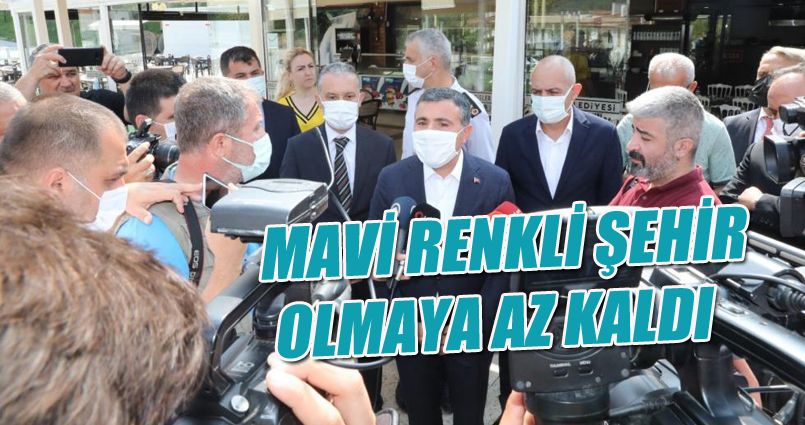 Aşılamanın yüzde 73.6 seviyesine ulaştığı il maviye yaklaştı