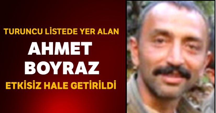Erzincan'da Turuncu Liste'de yer alan terörist etkisiz hale getirildi