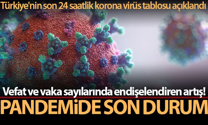 1 Eylül 2021 Korona Virüs Tablosu