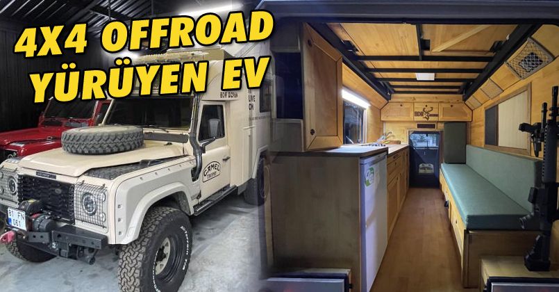 Pandemide artan talep arazi araçlarını karavana dönüştürdü