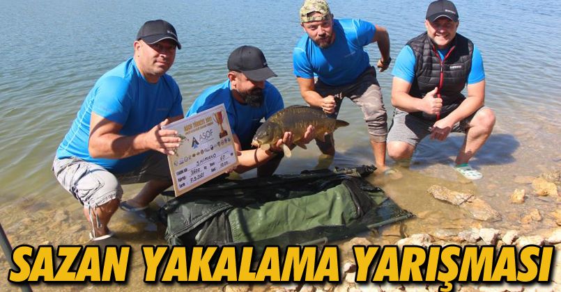 100 sporcu en büyük balığı yakalamak için mücadeleye başladı