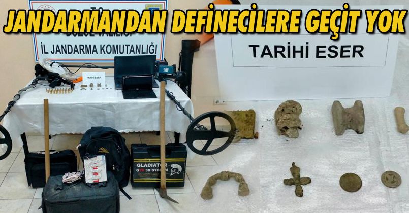 Jandarmadan Definecilere Geçit Yok