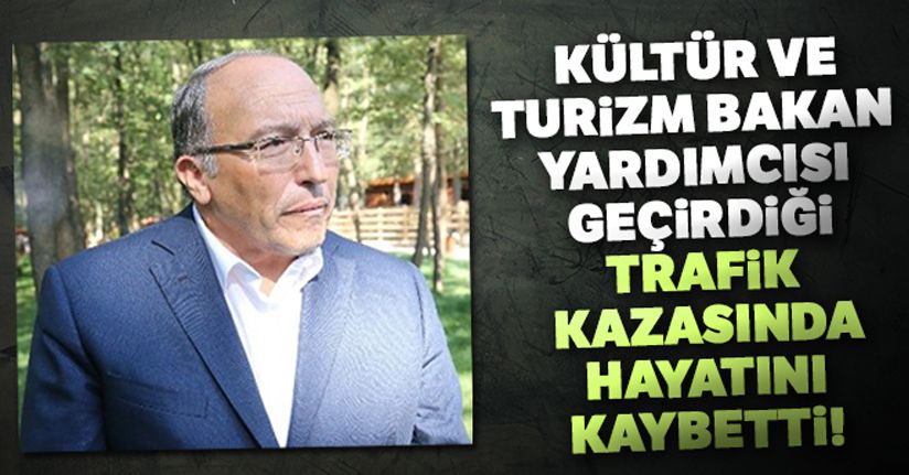 Bakan Yardımcısı Dursun, kazada hayatını kaybetti