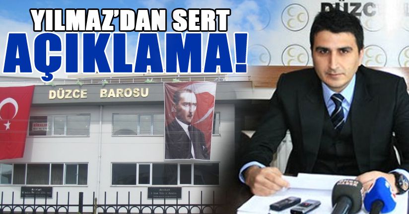 Avukat Sinan Yılmaz’dan Baro başkanına tepki