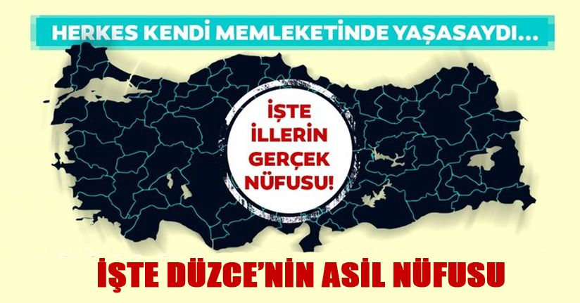 Çok şaşıracaksınız! İşte Gerçek Nüfusumuz