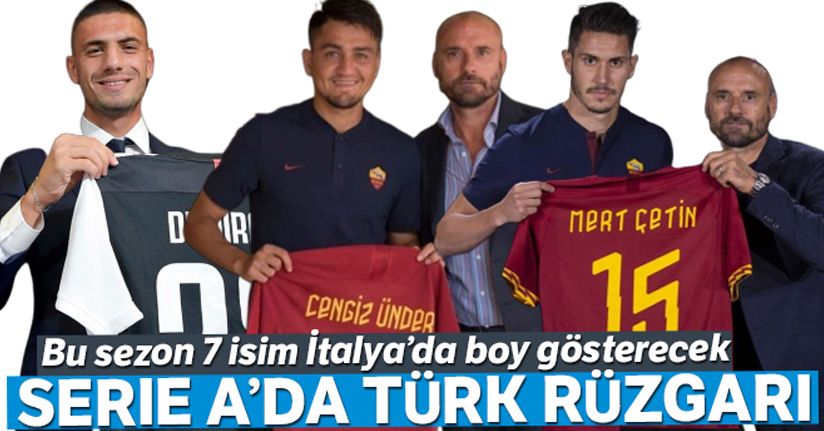 Serie A'da Türk rüzgarı