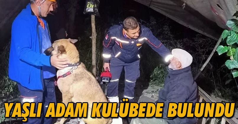 Kayıp ihbarı ekipleri harekete geçirmişti, kulübede bulundu