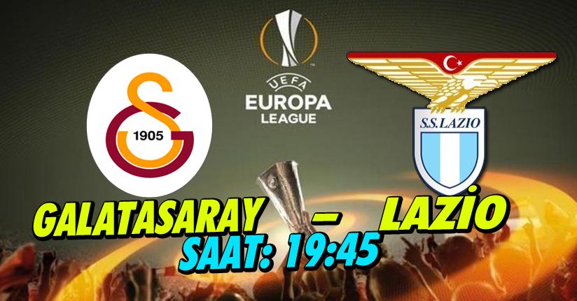 Galatasaray, Lazio'yu konuk edecek