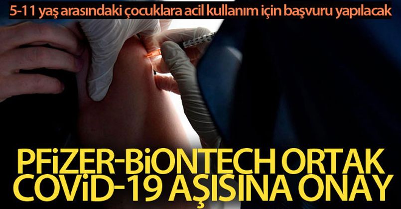 Pfizer BioNTech ile geliştirdiği Covid-19 aşısının güvenli olduğunu açıkladı