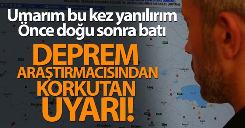 Deprem araştırmacısından Bingöl ve Elazığ uyarısı